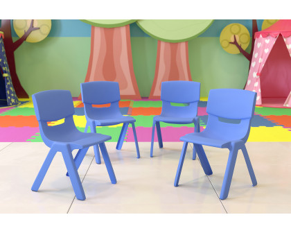 BLNK Whitney Plastic Stackable School Chair 4 Pack