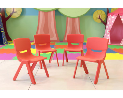 BLNK Whitney Plastic Stackable School Chair 4 Pack