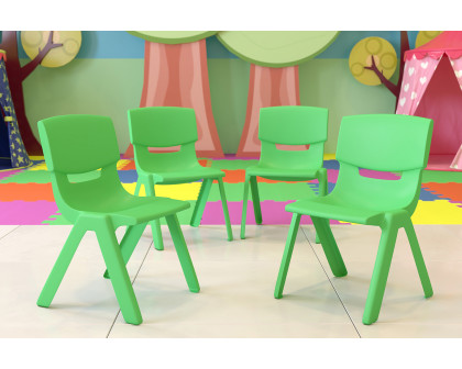 BLNK Whitney Plastic Stackable School Chair 4 Pack