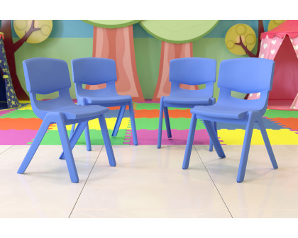 BLNK Whitney Plastic Stackable School Chair 4 Pack