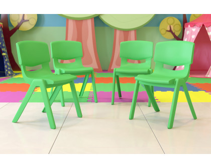 BLNK Whitney Plastic Stackable School Chair 4 Pack