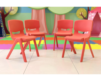 BLNK Whitney Plastic Stackable School Chair 4 Pack