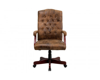 BLNK - Derrick Classic Executive Swivel Office Chair with Arms