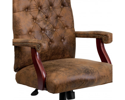 BLNK - Derrick Classic Executive Swivel Office Chair with Arms