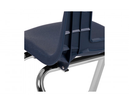 BLNK Mickey Advantage Student Stack School Chair - Navy, 12"H