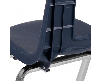 BLNK Mickey Advantage Student Stack School Chair - Navy, 14"H