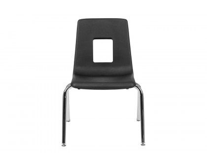 BLNK Mickey Advantage Student Stack School Chair - Black, 16"H