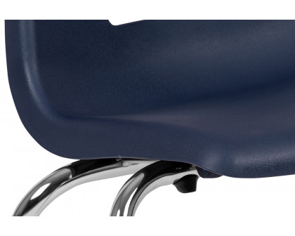 BLNK™ Mickey Advantage Student Stack School Chair - Navy, 18"H