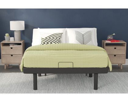 BLNK Selene Adjustable Upholstered Bed Base - Full Size