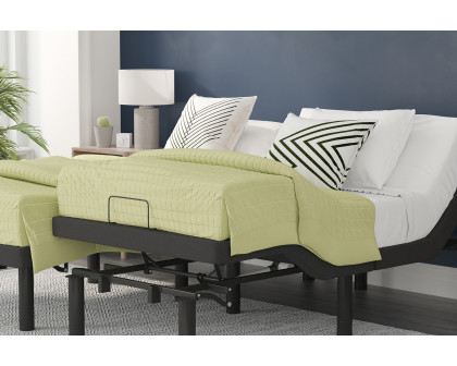 BLNK Selene Adjustable Upholstered Bed Base - Split King Size