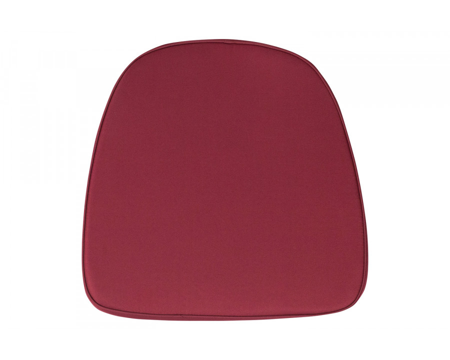 BLNK Louise Fabric Soft Chiavari Chair Cushion - Burgundy