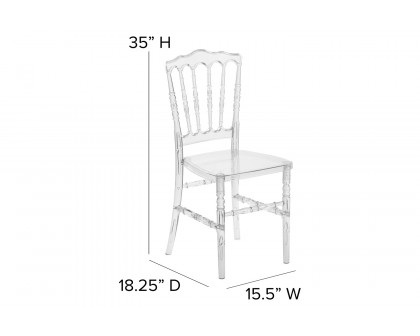 BLNK - Flash Elegance Napoleon Stacking Chair