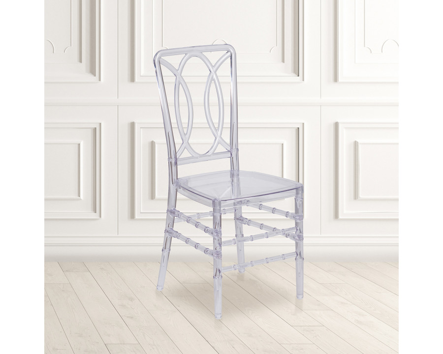 BLNK - Flash Elegance Stacking Chair with Designer Back