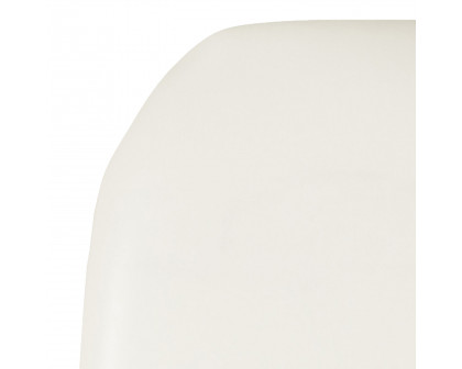 BLNK Louise Vinyl Hard Chiavari Chair Cushion - White