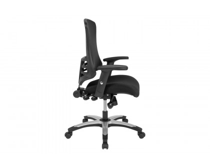 BLNK - Waylon Waylon High-Back Mesh Multifunction Executive Swivel Ergonomic Office Chair with Molded Foam Seat and Adjustable Arms