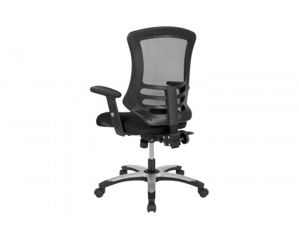 BLNK - Waylon Waylon High-Back Mesh Multifunction Executive Swivel Ergonomic Office Chair with Molded Foam Seat and Adjustable Arms