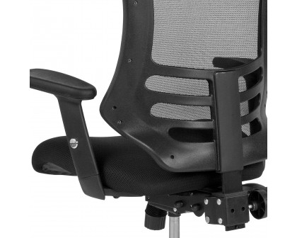 BLNK - Waylon Waylon High-Back Mesh Multifunction Executive Swivel Ergonomic Office Chair with Molded Foam Seat and Adjustable Arms