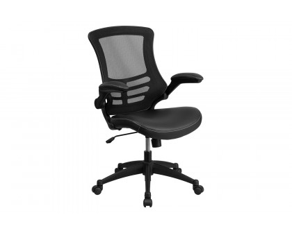 BLNK - Kelista Mid-BackMesh Swivel Chair with Wheels