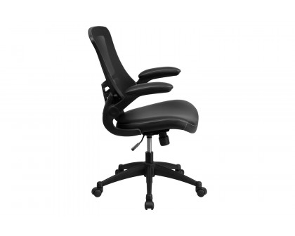 BLNK - Kelista Mid-BackMesh Swivel Chair with Wheels