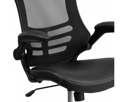 BLNK - Kelista Mid-BackMesh Swivel Chair with Wheels