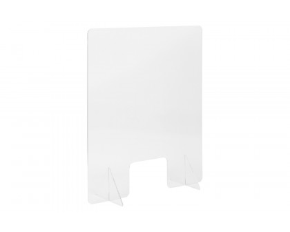 BLNK - Violet Acrylic Free-Standing Register Shield