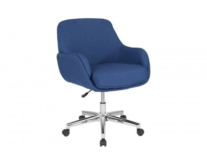 BLNK Rochelle Fabric Mid-Back Home and Office Upholstered Chair