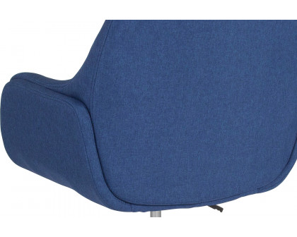 BLNK Rochelle Fabric Mid-Back Home and Office Upholstered Chair - Blue