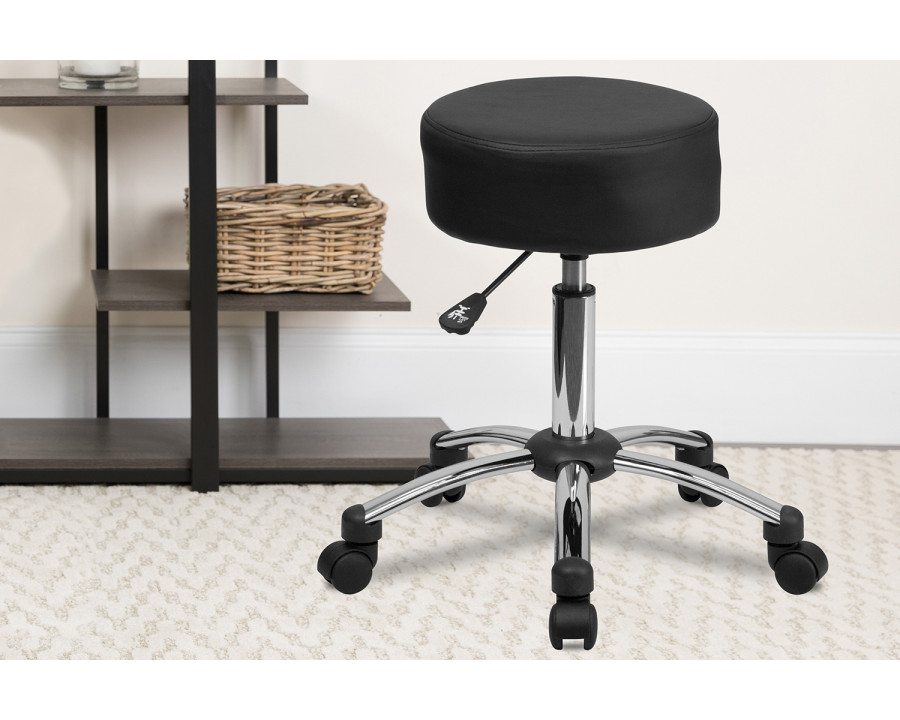 BLNK - Rhonda Medical Ergonomic Stool with Chrome Base