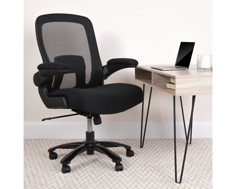 BLNK - Mesh Executive Swivel Office Chair with Lumbar and Back Support and Wheels