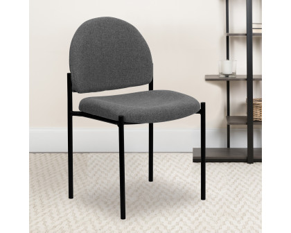 BLNK Tania Comfort Fabric Stackable Steel Side Reception Chair