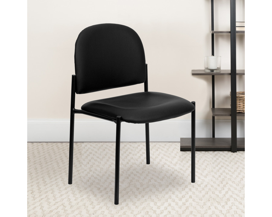 BLNK - Tania Comfort Vinyl Stackable Steel Side Reception Chair