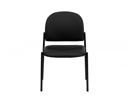 BLNK - Tania Comfort Vinyl Stackable Steel Side Reception Chair