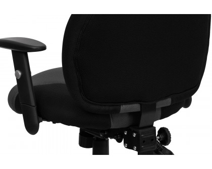 BLNK - Abbott High-Back Ergonomic Mesh Swivel Task Office Chair with Adjustable Arms