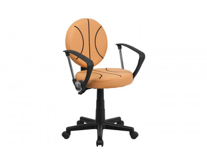 BLNK Brandon Basketball Swivel Task Office Chair - with Arms