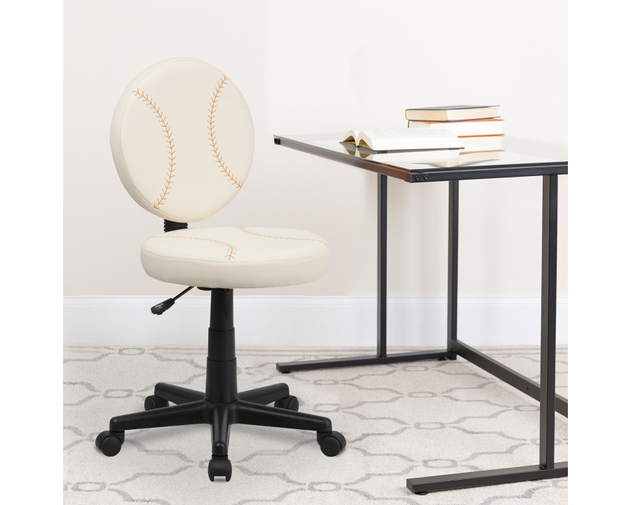 BLNK Jonathan Baseball Swivel Task Office Chair