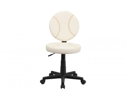 BLNK Jonathan Baseball Swivel Task Office Chair