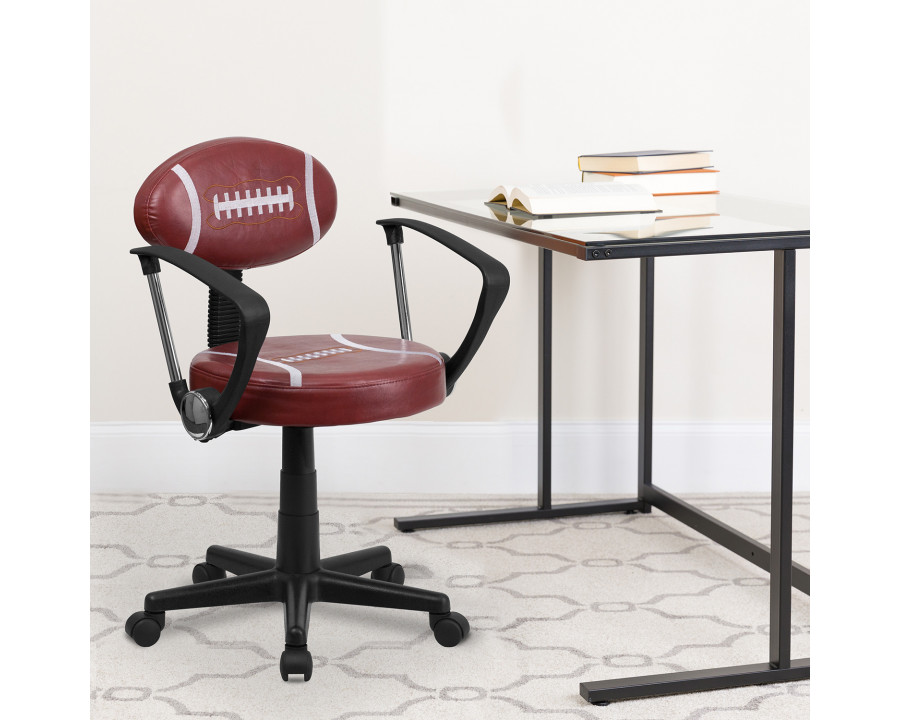 BLNK Preston Football Swivel Task Office Chair