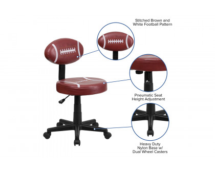 BLNK Preston Football Swivel Task Office Chair