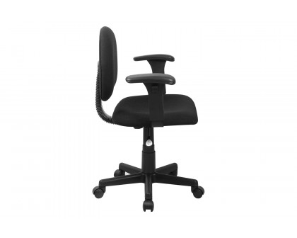 BLNK Wayne Fabric Mid-Back Swivel Task Office Chair - with Adjustable Arms