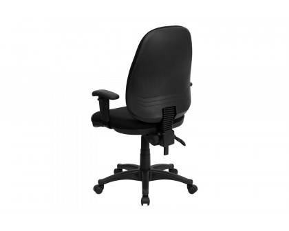 BLNK - Rochelle Fabric High-Back Executive Swivel Ergonomic Office Chair with Adjustable Arms