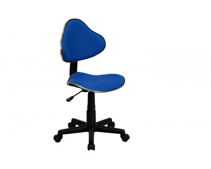 BLNK Whitney Fabric Whitney Swivel Ergonomic Task Office Chair - Blue