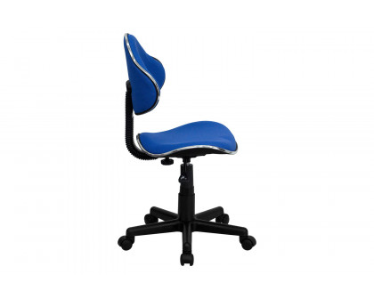 BLNK Whitney Fabric Whitney Swivel Ergonomic Task Office Chair - Blue