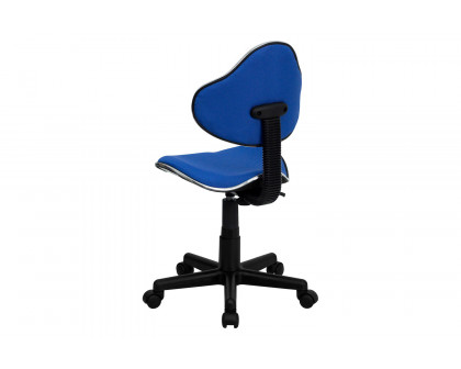 BLNK Whitney Fabric Whitney Swivel Ergonomic Task Office Chair - Blue