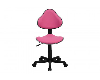 BLNK Whitney Fabric Whitney Swivel Ergonomic Task Office Chair - Pink