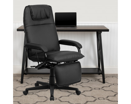 BLNK Robert LeatherSoft High-Back Executive Reclining Ergonomic Swivel Office Chair with Arms