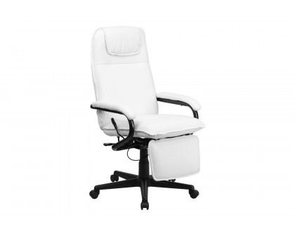 BLNK Robert LeatherSoft High-Back Executive Reclining Ergonomic Swivel Office Chair with Arms