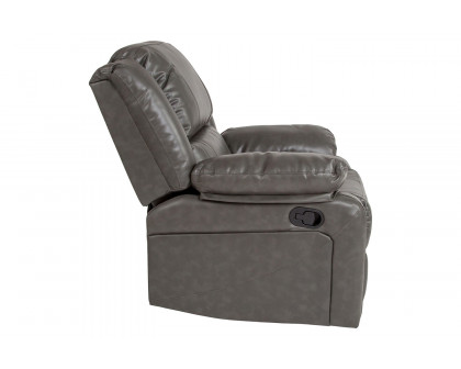 BLNK Harmony Series LeatherSoft Recliner - Gray