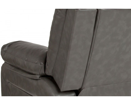 BLNK Harmony Series LeatherSoft Recliner - Gray