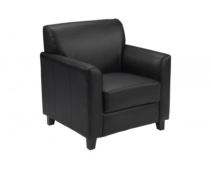 BLNK HERCULES Diplomat Series LeatherSoft Chair - Black