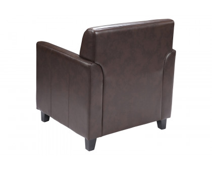 BLNK HERCULES Diplomat Series LeatherSoft Chair - Brown